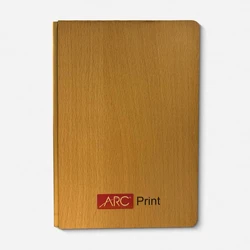 Diary with Wooden Cover