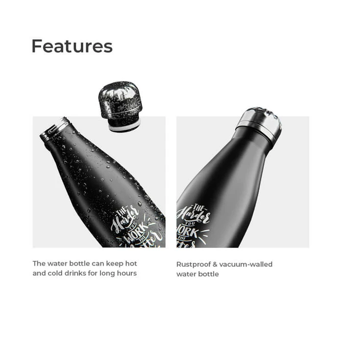 Hot & Cold Premium Sports Bottle - gallery image 2