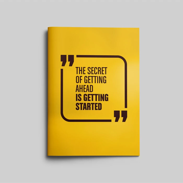 Staple Binding Notebook - primary view
