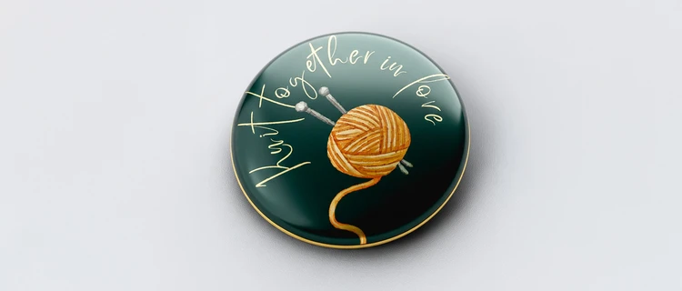 Button Badges - alternate view