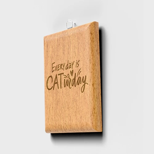Wooden Plaque - detail view 2