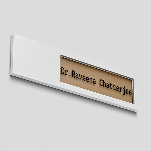 Door Name Plates - detail view 1