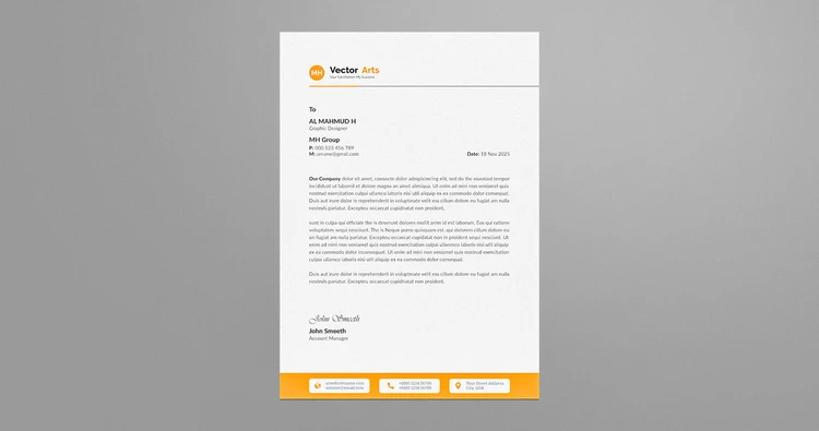 Letterhead Printing - primary view
