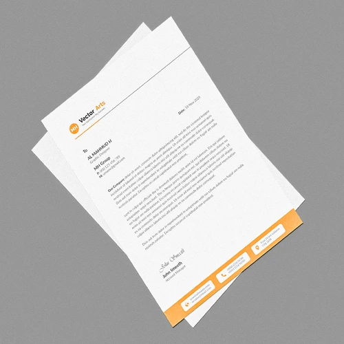 Letterhead Printing - detail view 2