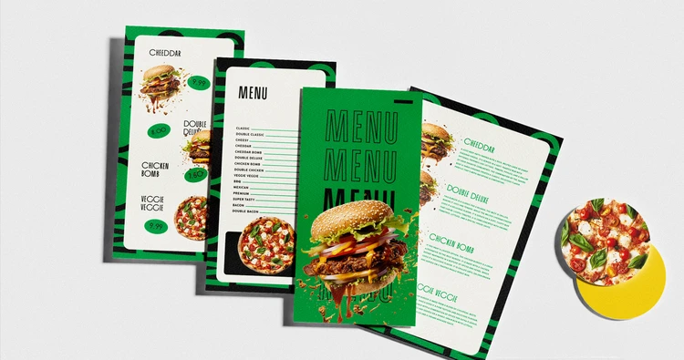 Menu Card - primary view