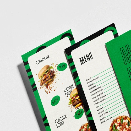 Menu Card - detail view 1