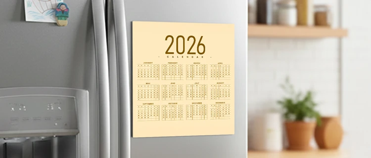 Magnet Calendars - alternate view