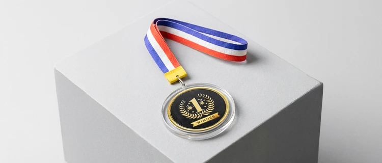 Acrylic Medals - alternate view