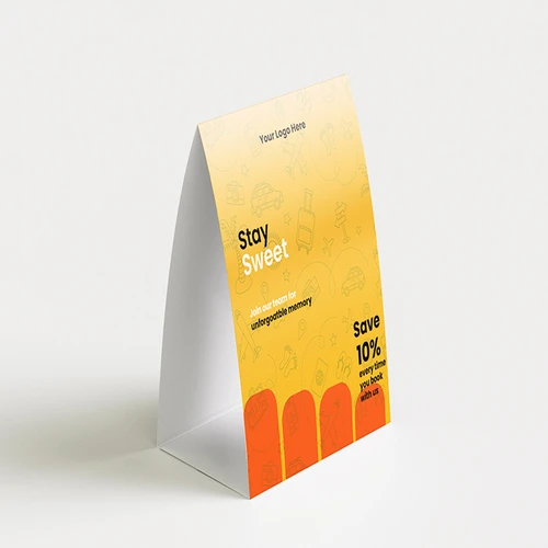 Tent Card - detail view 1