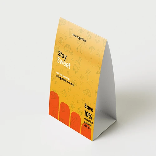Tent Card - detail view 2