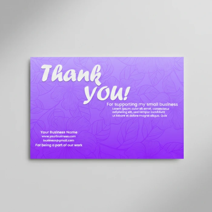 Thank You card - gallery image 1