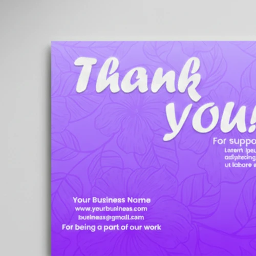 Thank You card - gallery image 2