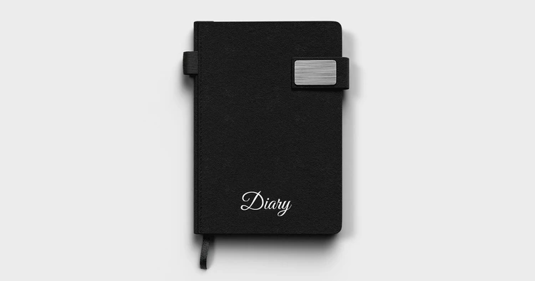 Diary with Magnetic Lock - primary view