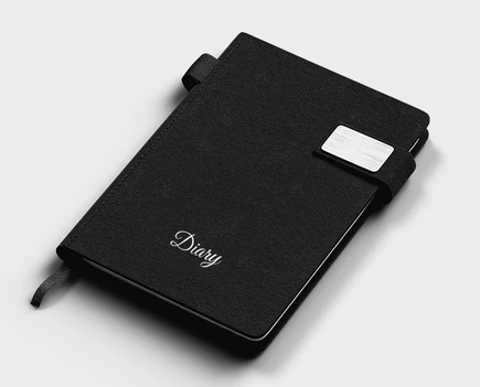 Diary with Magnetic Lock - detail view 2