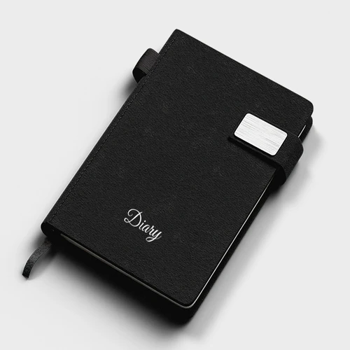 Diary with Magnetic Lock - detail view 2