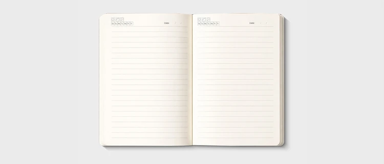 Hardcover Diary - alternate view