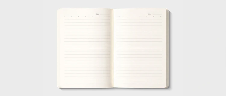 Customizable Personal Diary - alternate view