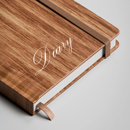 Wooden Finish Diary - detail view 1