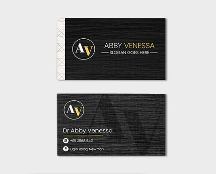 Classic Visiting Cards - detail view 2