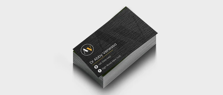 Classic Visiting Cards - alternate view