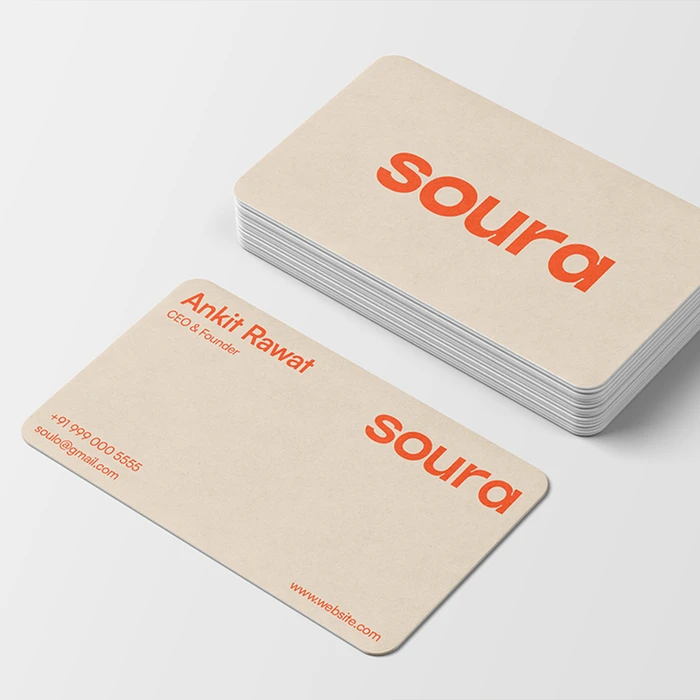 Rounded Corner Visiting Cards - gallery image 1