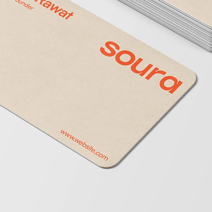 Rounded Corner Visiting Cards - gallery image 2