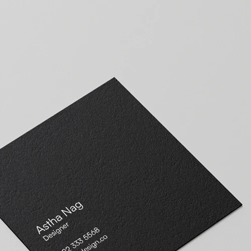 Square Visiting Cards - detail view 1