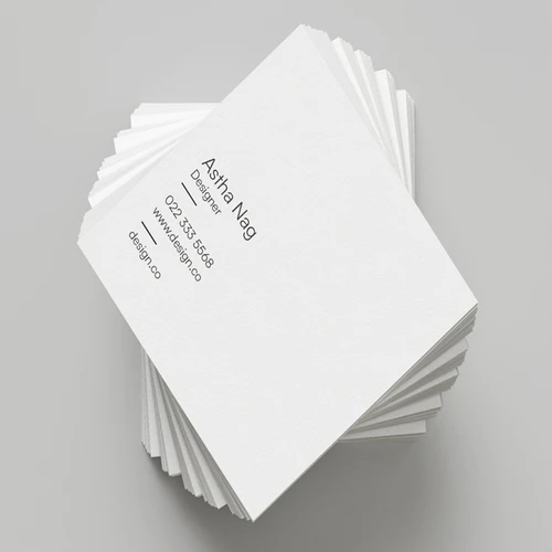 Square Visiting Cards - detail view 2