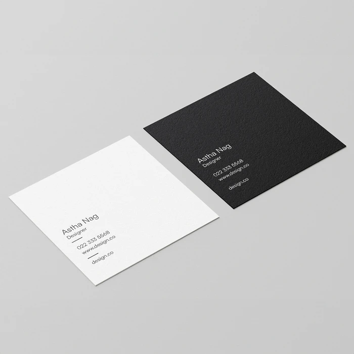 Square Visiting Cards - gallery image 1