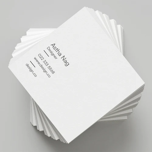 Square Visiting Cards - gallery image 3