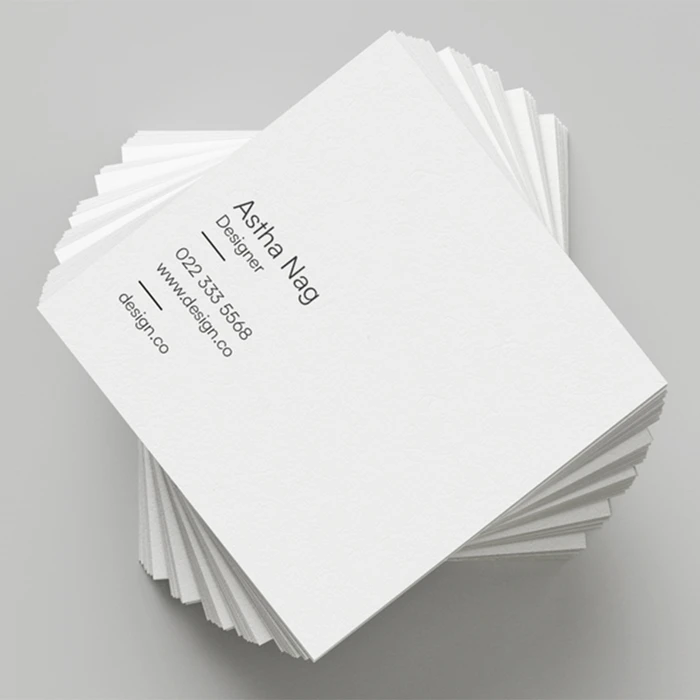 Square Visiting Cards - gallery image 3