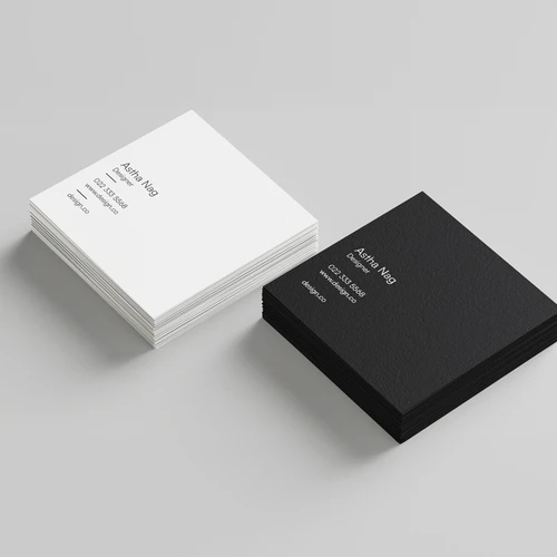 Square Visiting Cards - gallery image 4