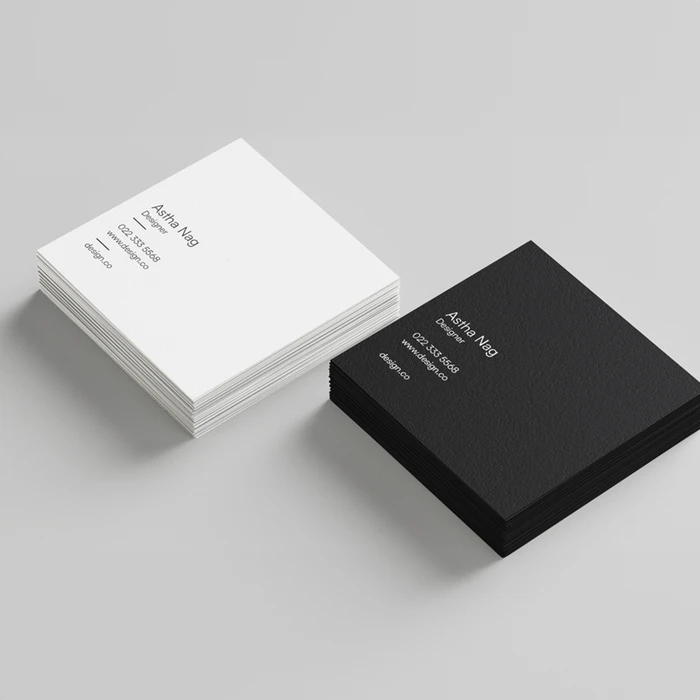 Square Visiting Cards - gallery image 4