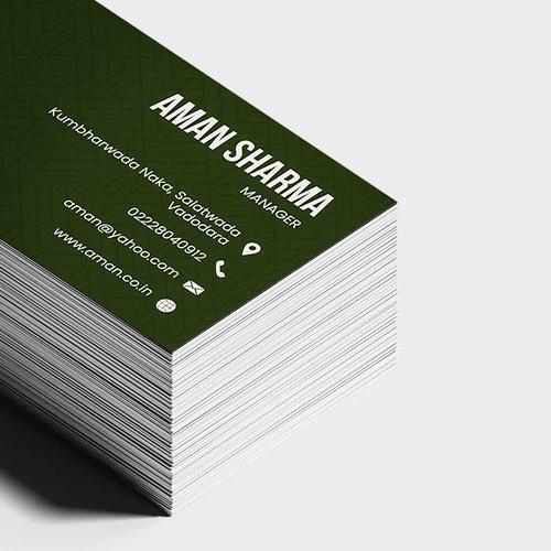 Textured Paper Visiting Cards - detail view 1