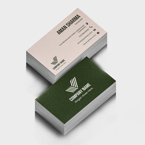 Textured Paper Visiting Cards - gallery image 1