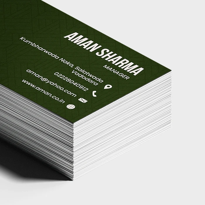 Textured Paper Visiting Cards - gallery image 2