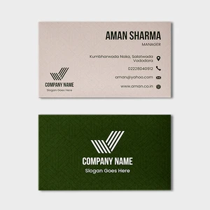 Textured Paper Visiting Cards - gallery image 3