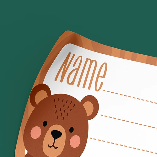 Name Stickers - detail view 1