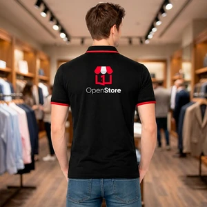 Duo Stripe Polo T-Shirt - gallery image 2