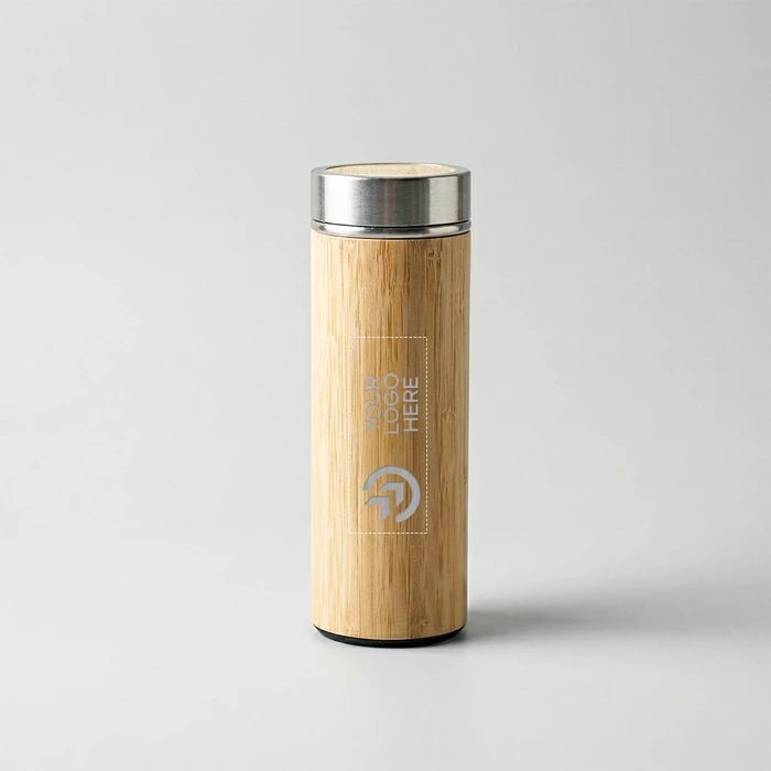 Bamboo Flask Water Bottle - gallery image 3