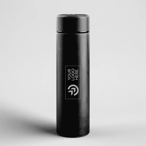 LED Temperature Digital Display Stainless Steel Water Bottle - gallery image 3