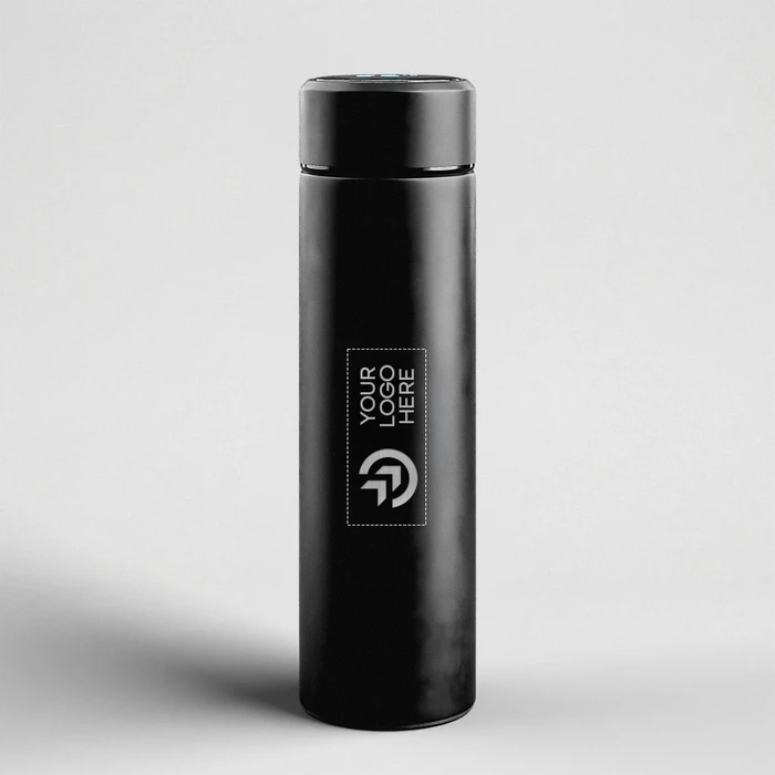 LED Temperature Digital Display Stainless Steel Water Bottle - gallery image 3