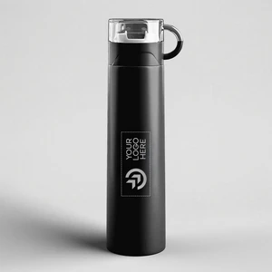 Hot & Cold Stainless Steel Sipper Bottle - gallery image 3
