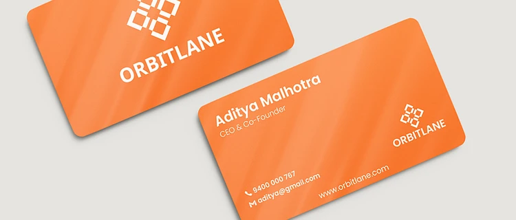 PVC Visiting Cards - alternate view
