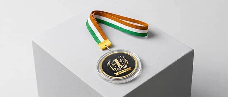 Acrylic Medals - alternate view