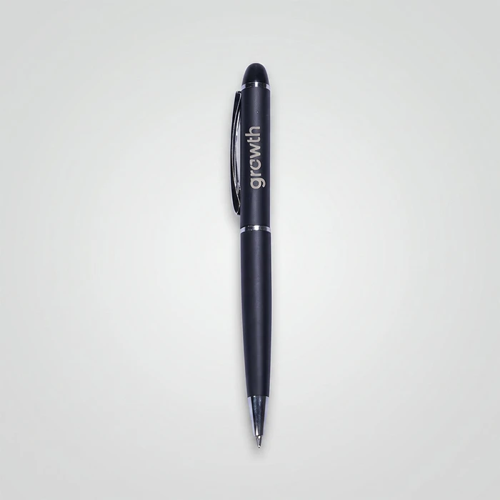 Regent Matte Black Ballpoint Pen - gallery image 2